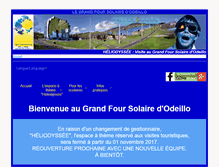 Tablet Screenshot of foursolaire-fontromeu.fr